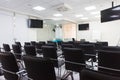 Empty classroom interior Royalty Free Stock Photo