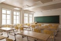 Empty Classroom for Large Classes Royalty Free Stock Photo