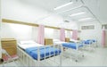 Empty clean and modern hospital room. Royalty Free Stock Photo