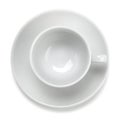 Empty coffee cup Royalty Free Stock Photo