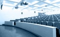 Empty college lecture hall Royalty Free Stock Photo