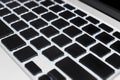 Empty computer keyboard Royalty Free Stock Photo