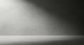 Empty Concrete Room with Textured Wall and Dramatic Spotlight Shadow image photo Royalty Free Stock Photo