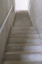 Empty concrete staircase or cement stairs Royalty Free Stock Photo