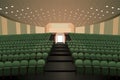 Empty conference auditorium