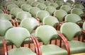 Empty conference chairs in row at a business room Royalty Free Stock Photo