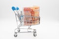 Empty consumer basket inflation money depreciates 5000 rubles