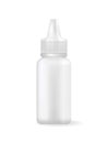 Empty Small Container with Dispenser for Eye Drops Royalty Free Stock Photo