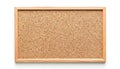 Empty cork board isolated Royalty Free Stock Photo