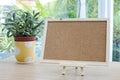 Empty cork board Royalty Free Stock Photo