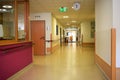 empty corridor at a nursing home in Austria