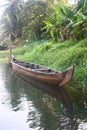 Empty Country Boat of Kerala