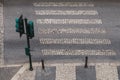 Empty crosswalk and a traffic light, Lagos, Portugal