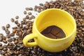 Empty Cup of Coffee Royalty Free Stock Photo