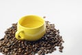 Empty Cup of Coffee Royalty Free Stock Photo