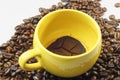 Empty Cup of Coffee Royalty Free Stock Photo