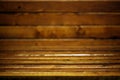 Dark wooden room background Royalty Free Stock Photo