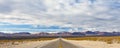 Empty Desert Road Royalty Free Stock Photo