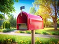 Empty Digital Mailbox A Powerful Visual Metaphor for Engaging Digital Marketing Strategies