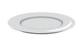 Empty Dinner Plate Icon, Serving Dish, Tableware, Culinary, vector design Generative AI Royalty Free Stock Photo