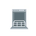 Empty dishwasher icon. Clipart image Royalty Free Stock Photo