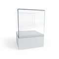 Empty display case