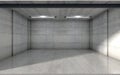 Empty Double Garage