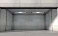 Empty Double Garage