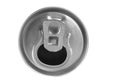 Empty drink can isolated Royalty Free Stock Photo