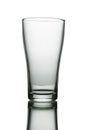Empty drinking glass cup Royalty Free Stock Photo