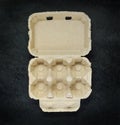 Empty Egg Carton Box Royalty Free Stock Photo