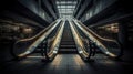 The empty escalator. Generative AI