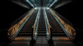 The empty escalator. Generative AI