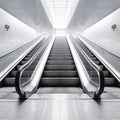 The empty escalator. Generative AI