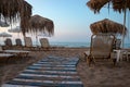 Empty evening beach, Embracing Empty Beach: Seaside Silence