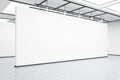 Empty exhibition hall wall Royalty Free Stock Photo