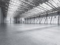 Empty factory interior Royalty Free Stock Photo