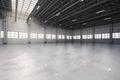 Empty factory interior