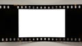 Empty film strip Royalty Free Stock Photo
