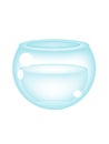 Empty fish bowl Royalty Free Stock Photo