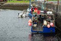 Empty fishing boats