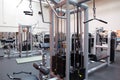 Empty fitness center hall Royalty Free Stock Photo