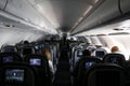 Empty Flight During the COVID19 Coronavirus Pandemic of 2020