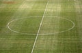 Empty football / soccer pitch Royalty Free Stock Photo