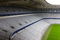 Empty Football Stadium