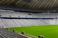 Empty Football Stadium Royalty Free Stock Photo