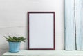 Empty frame for an inscription Royalty Free Stock Photo