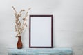Empty frame for an inscription Royalty Free Stock Photo