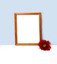 Empty frame mockup for design presentation Royalty Free Stock Photo