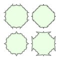 Empty frame vector symbol icon design. Beautiful illustration is Royalty Free Stock Photo